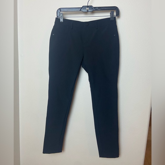 Pants - Elegant Black Ankle Dress Pants for women